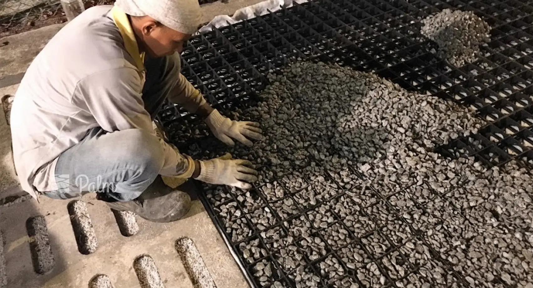 Vỉ nhựa trải sỏi bãi đậu xe | Tất tần tật về lợi ích, ứng dụng và cách lắp đặt